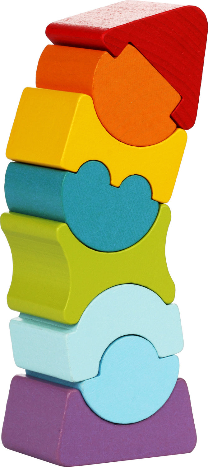 Cubika Flexible Tower Wooden Toy