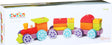 Cubika Wooden Rainbow Express Train