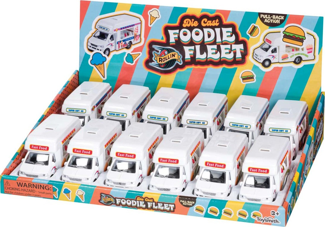 Rollin' Foodie Fleet Die Cast Asst (Assorted)