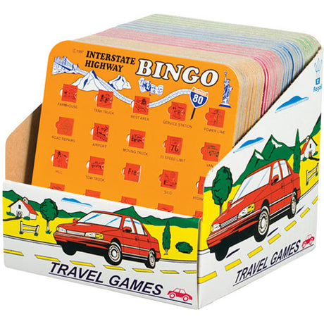 Travel Bingo Asst