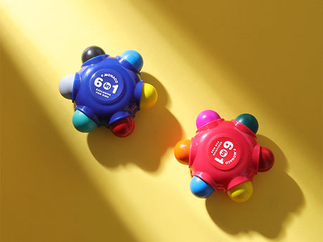 6-in-1 Pocket Crayons (3 pods, 11 colors, 1 eraser)