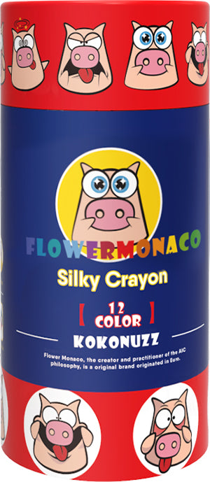 Silky Crayons - 12 colors