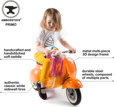 Primo Classic Kids Ride-On (RED)