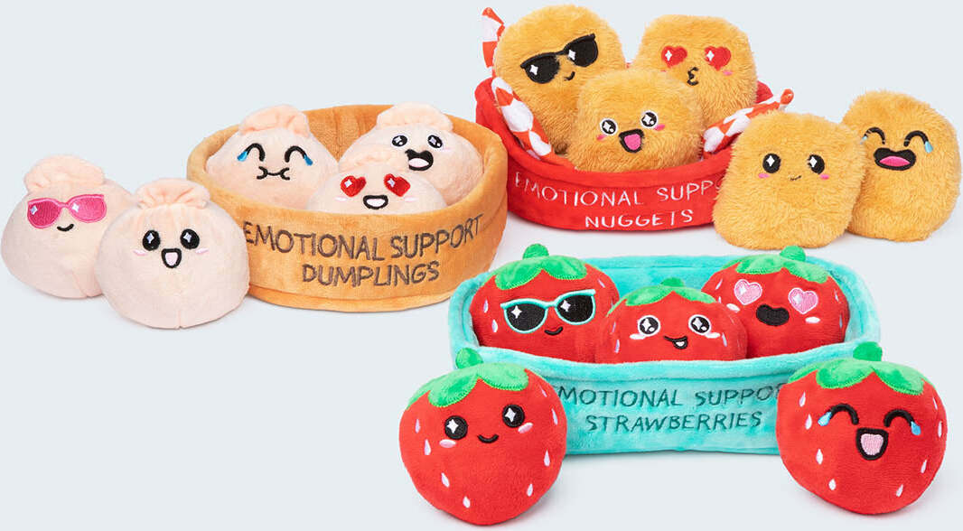 Emotional Support Nuggets - Cuddly Plush Comfort Food