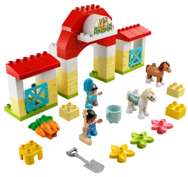 LEGO® DUPLO® Horse Stable and Pony Care