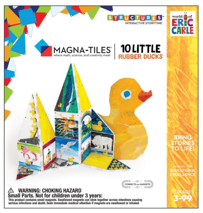 Magna-tiles Structures 10 Little Rubber Ducks