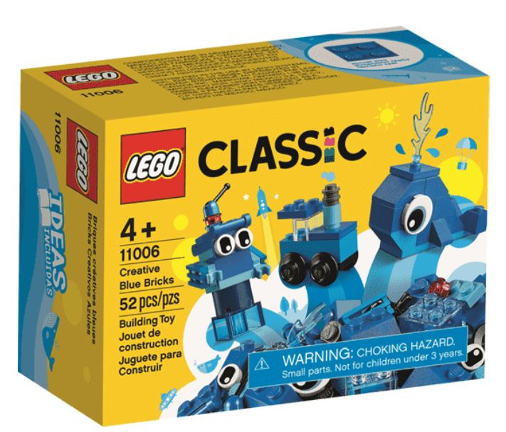 LEGO® Classic: Creative Blue Bricks