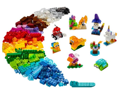 LEGO® Classic: Creative Transparent Bricks