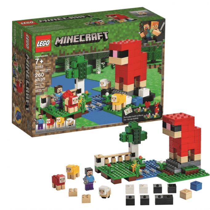 LEGO® Minecraft: The Wool Farm