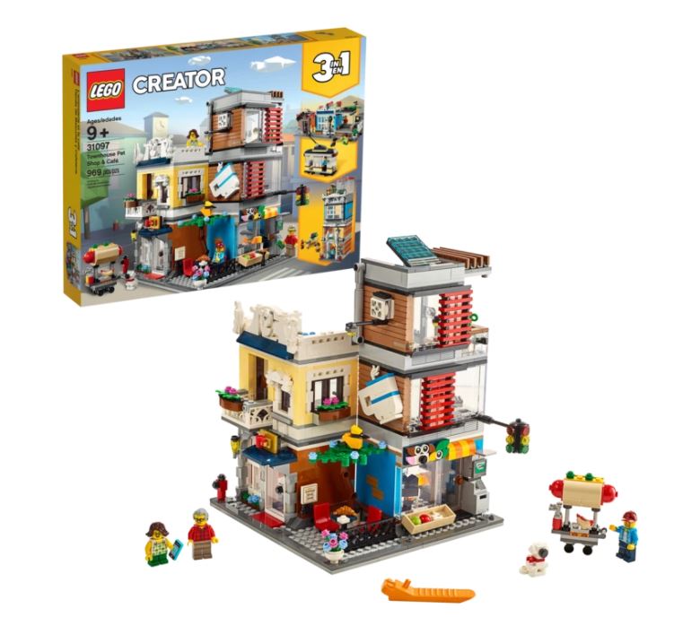 LEGO® Creator 3-in-1: Townhouse Pet Shop & Café