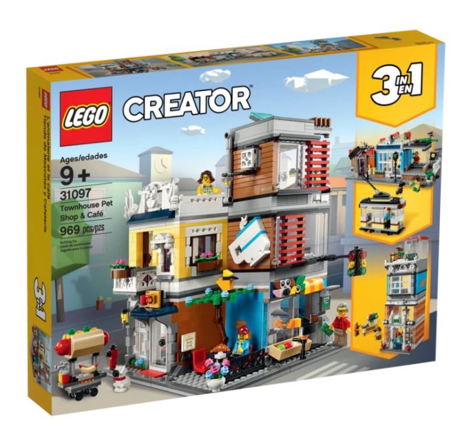 LEGO® Creator 3-in-1: Townhouse Pet Shop & Café