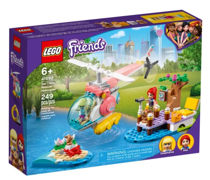 LEGO® Friends: Vet Clinic Rescue Helicopter