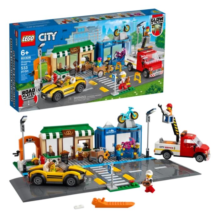 LEGO® City Shopping Street Building Kit