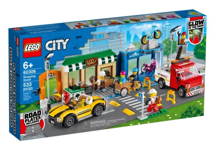 LEGO® City Shopping Street Building Kit