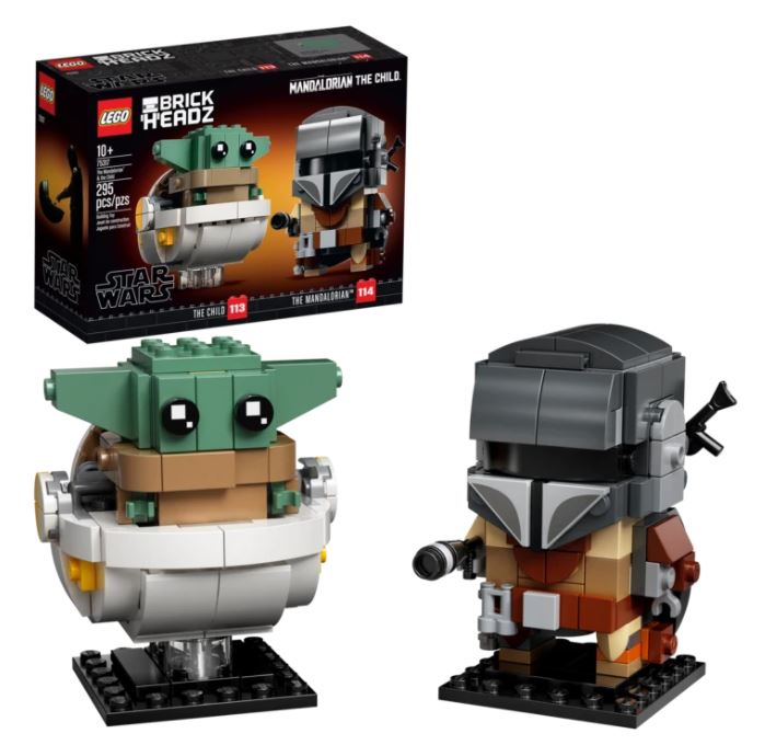 LEGO Star Wars BRICK HEADS - The Mandalorian & the Child