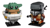 LEGO Star Wars BRICK HEADS - The Mandalorian & the Child