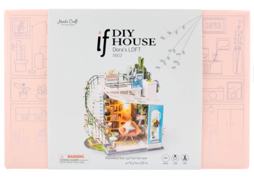 DIY Dollhouse Miniature House Kit - Dora's Loft