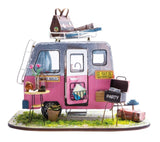 DIY Dollhouse Miniature Kit - Happy Camper