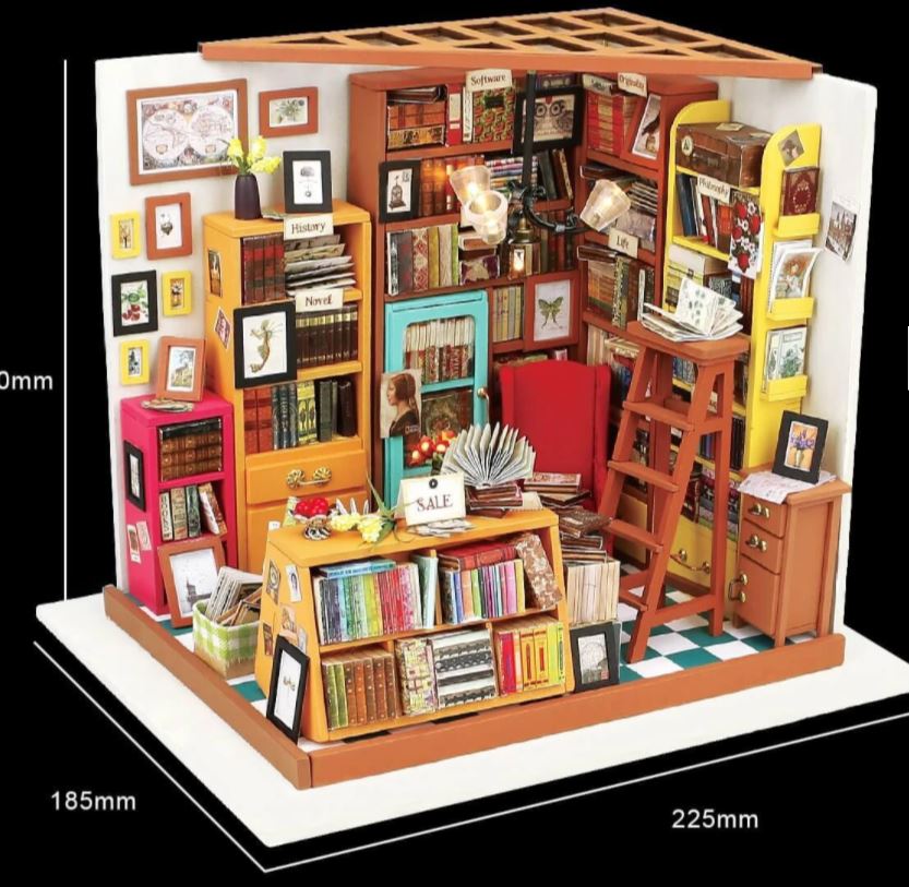 DIY Miniature House: Sam's Study