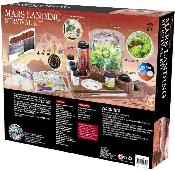 Mars Landing Survival Kit