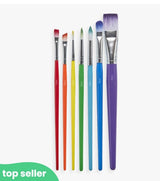 Lil Paint Brush Set  Set Of 7