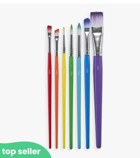 Lil Paint Brush Set  Set Of 7