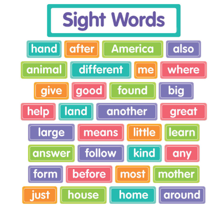 More Sight Words Bulletin Board