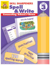 Skill Sharpeners Spell & Write, Grade 3