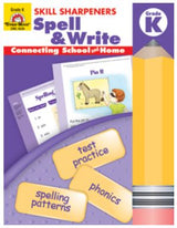 Skill Sharpeners Spell & Write, Grade K