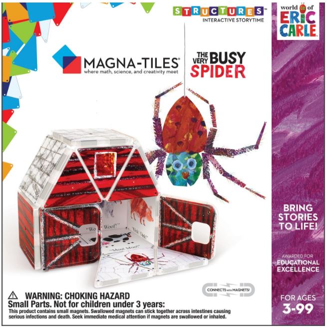 Magna-tiles Structures The Very Busy Spider