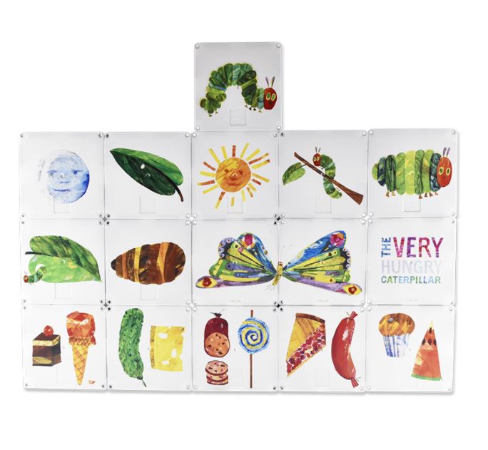 Magna-tiles Structures The Very Hungry Caterpillar