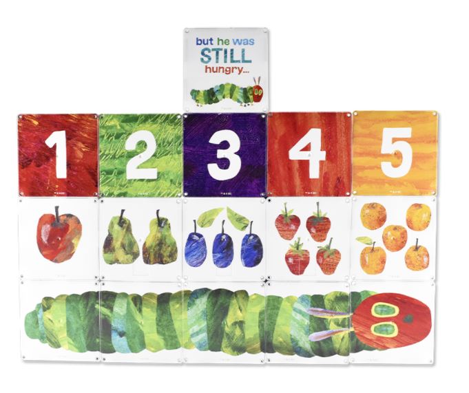 Magna-tiles Structures The Very Hungry Caterpillar