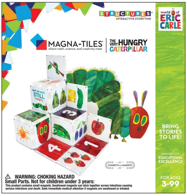 Magna-tiles Structures The Very Hungry Caterpillar