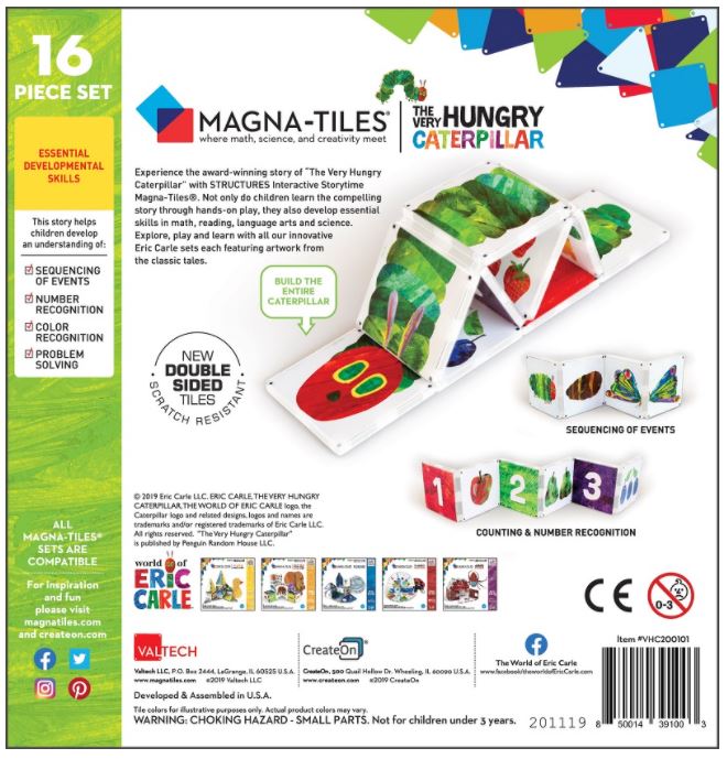 Magna-tiles Structures The Very Hungry Caterpillar