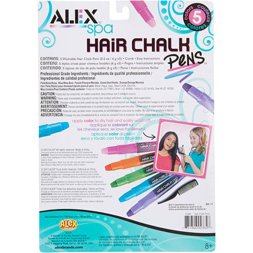 ALEX Spa Hair Chalk Pens