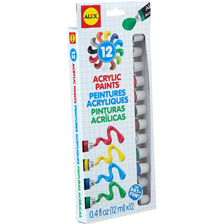 ALEX Toys Artist Studio 12 Acrylic Paints