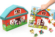 Farm Friends 48pc Puzzle in Shaped Box