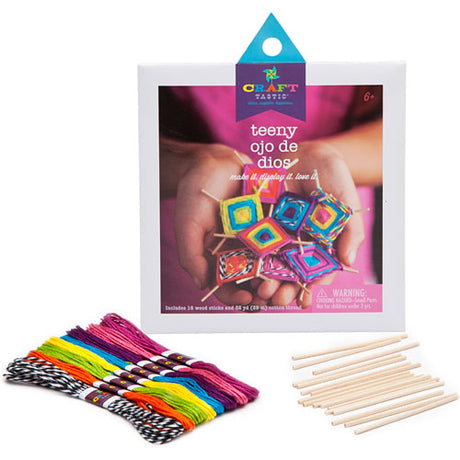 Craft-tastic Teeny Ojo de Dios Kit