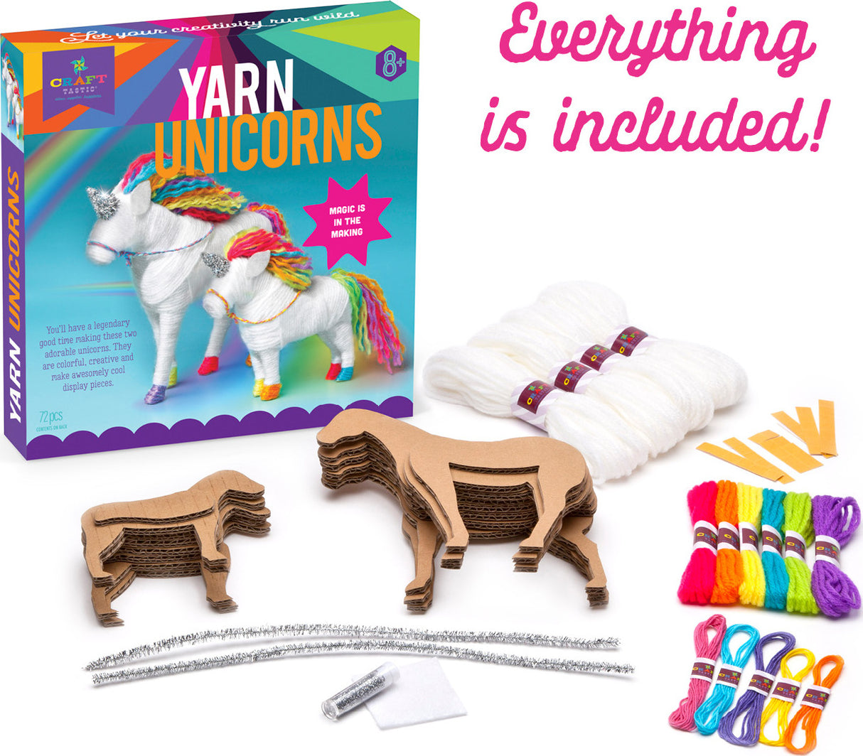 Craft-Tastic® Yarn Unicorns