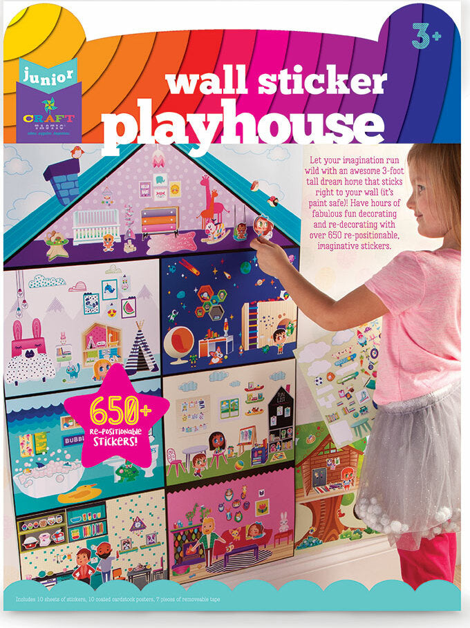 Craft-Tastic® Wall Sticker Playhouse