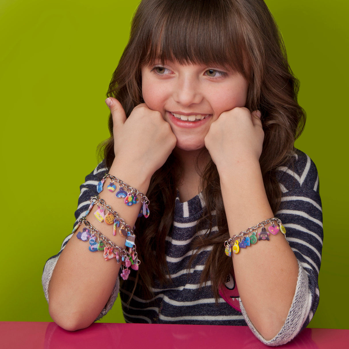 Craft-tastic DIY Puffy Charm Bracelets Kit