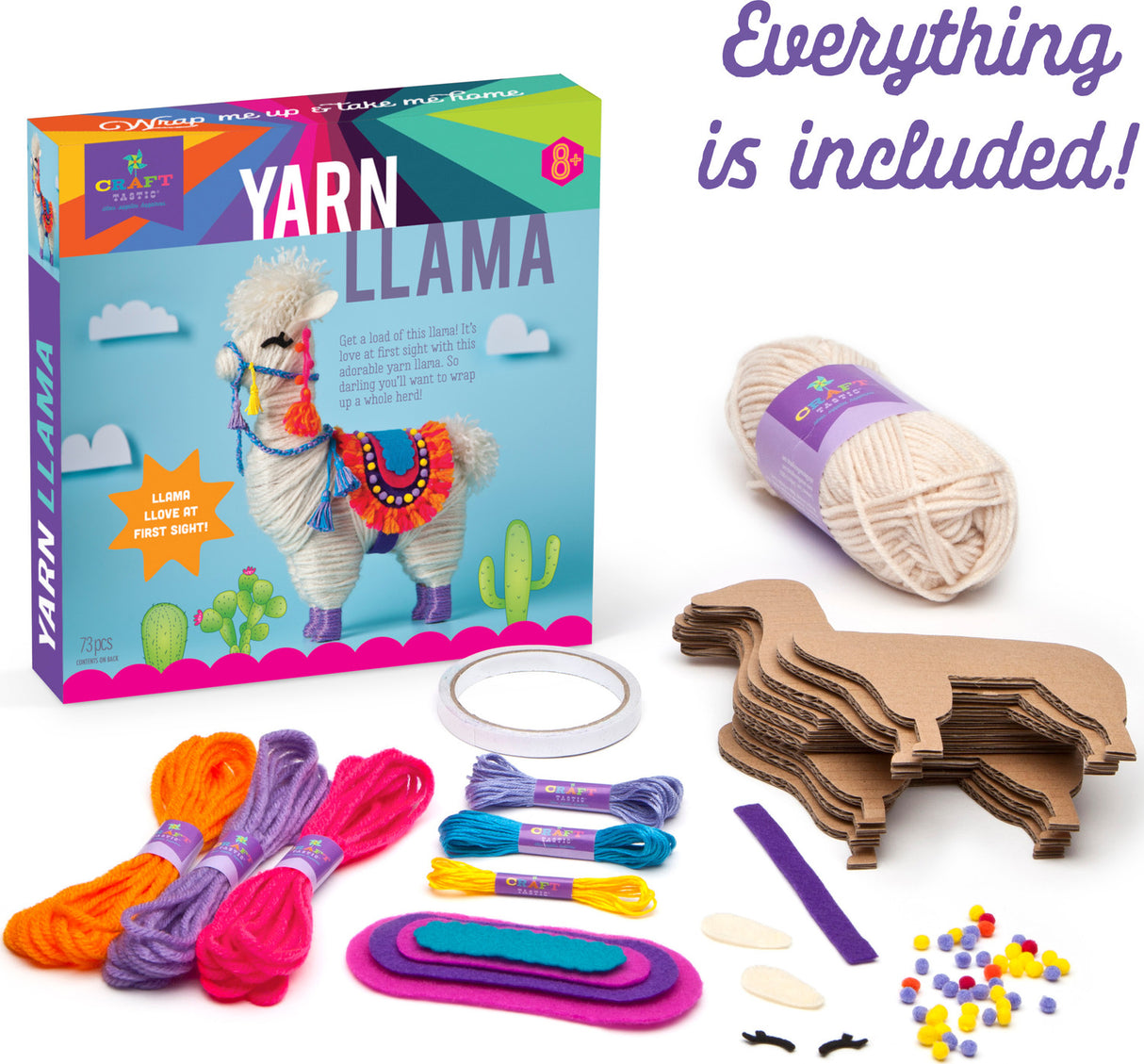 Craft-Tastic® Yarn Llama