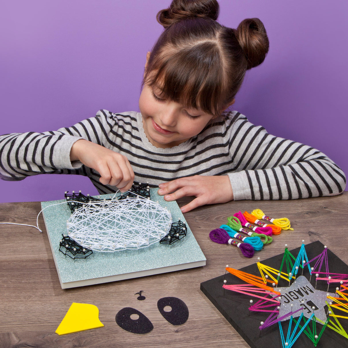 Craft-tastic String Art Pandacorn