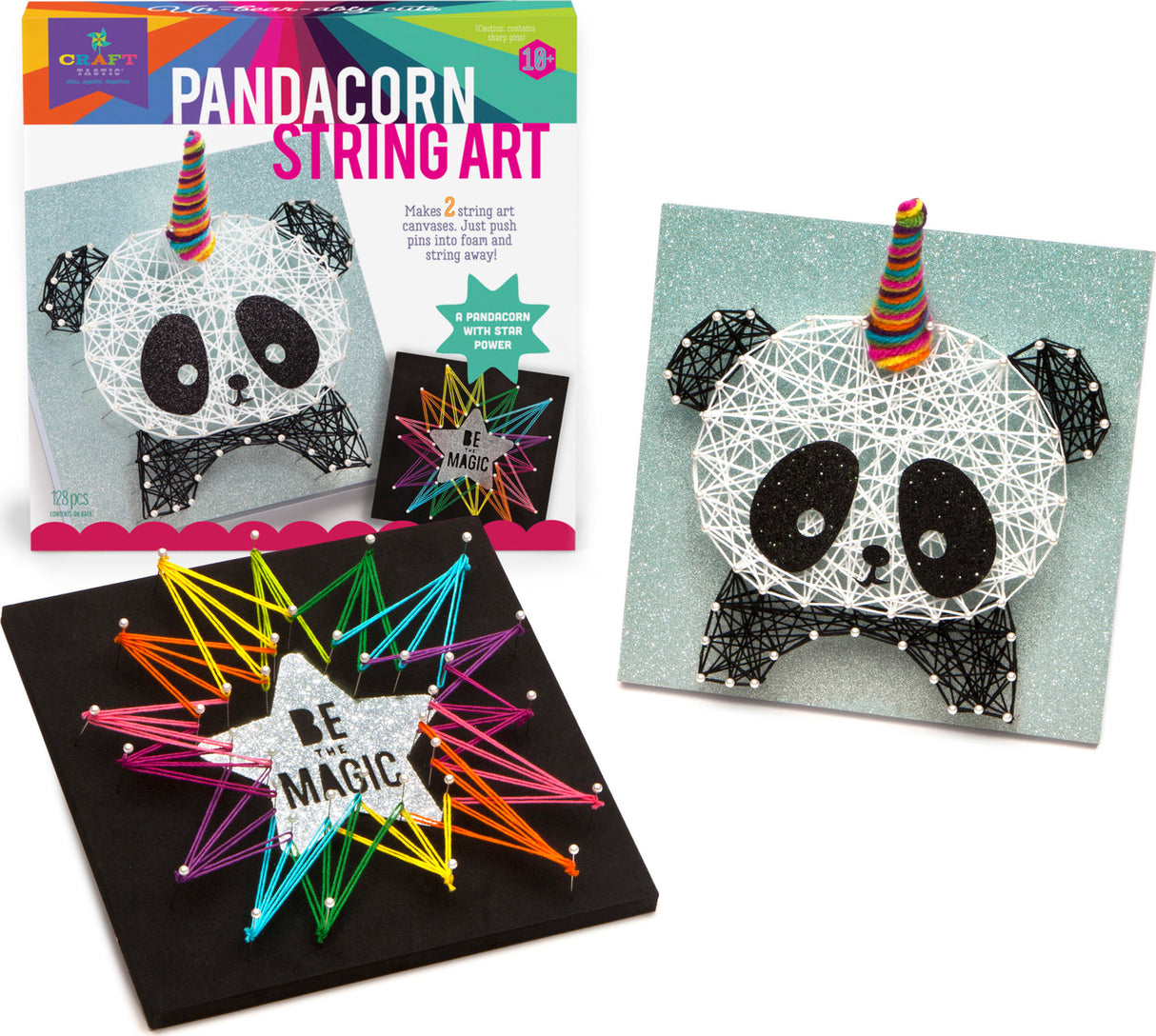 Craft-tastic String Art Pandacorn