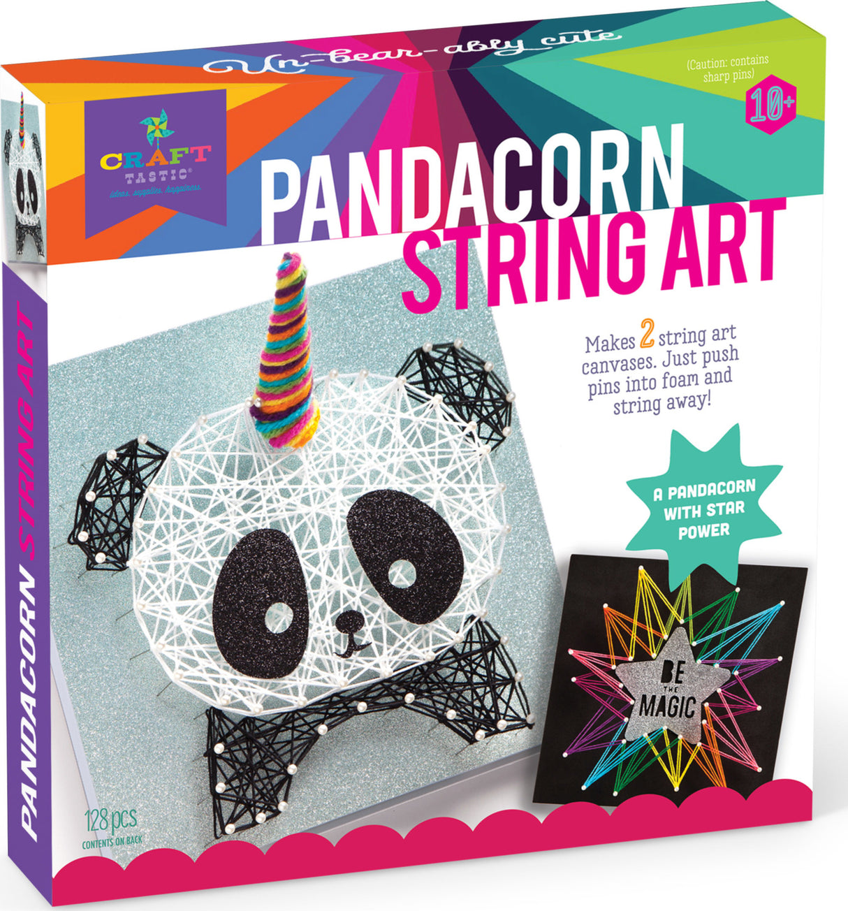 Craft-tastic String Art Pandacorn