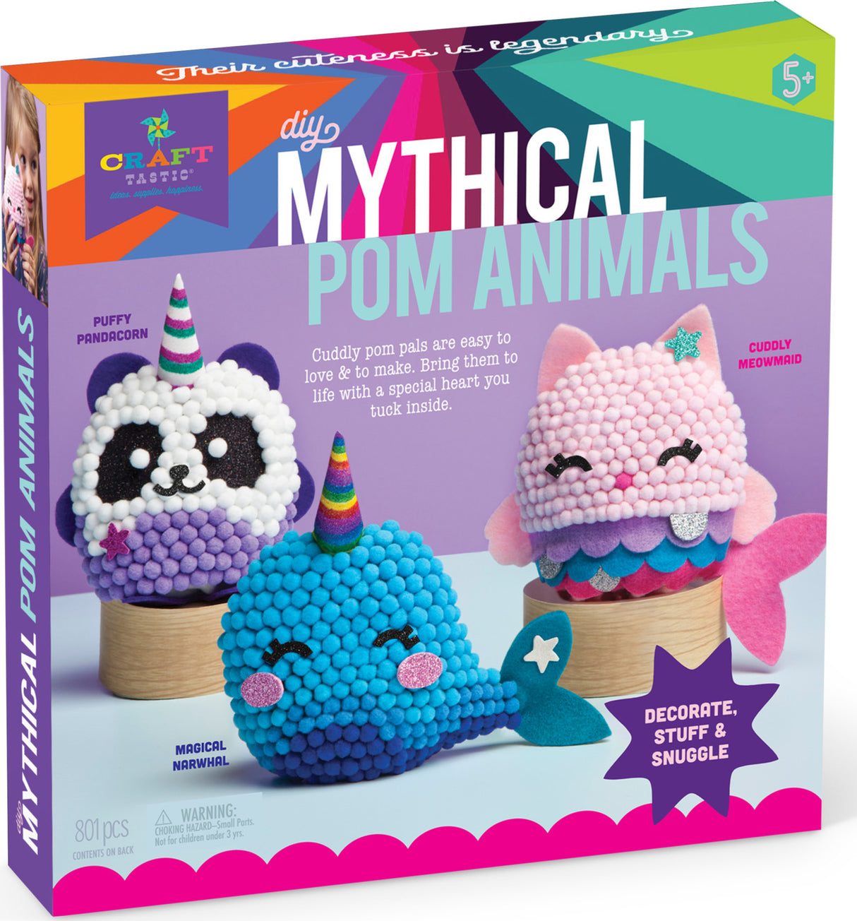 Craft-Tastic® DIY Mythical Pom Animals