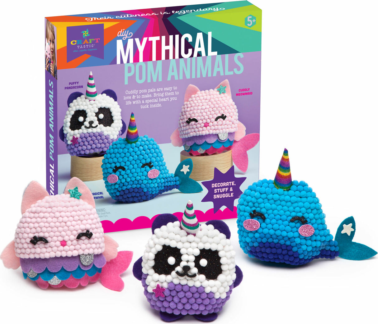 Craft-Tastic® DIY Mythical Pom Animals