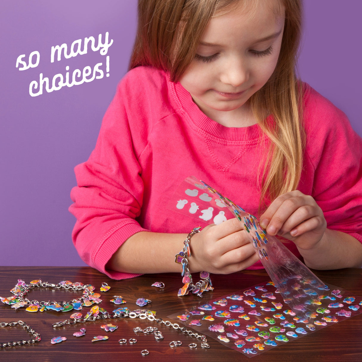 Craft-tastic DIY Sparkle Charm Bracelets