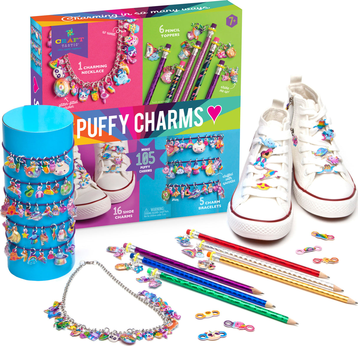 Craft-Tastic® Diy Puffy Charms