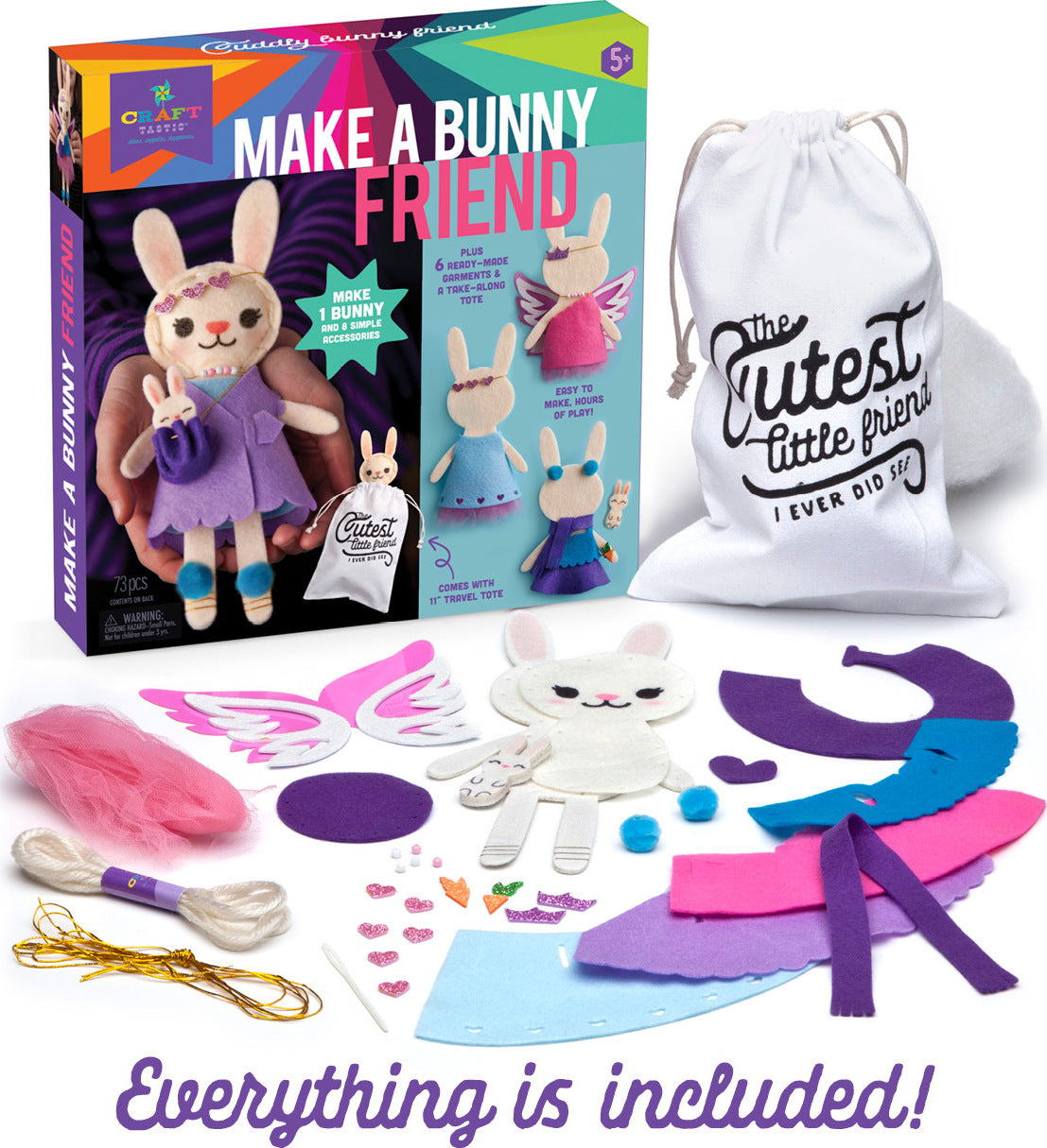 Craft-tastic Make A Bunny Friend